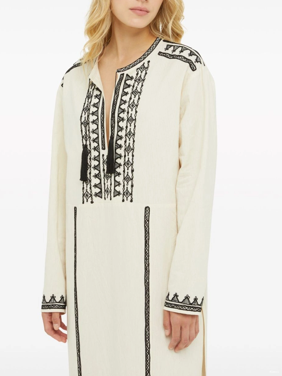 Affordable Women Akasha embroidered cotton-blend Alanui dress 0720